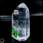 Eerste Keuze Kwarts Kristallen Obelisk, Brazilië- 108.47 g, Nieuw