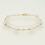 Armband - 18 karaat Geel goud - Parel, Nieuw