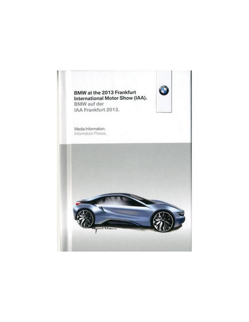 2013 BMW FRANKFURT IAA PERSMAP + 1X USB, Boeken, Auto's | Folders en Tijdschriften, BMW