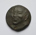 Penning - Elisabeth Varga - Bronzen penning ´HR prins Claus´, Antiek en Kunst