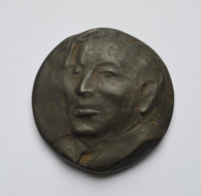 Penning - Elisabeth Varga - Bronzen penning ´HR prins Claus´, Antiek en Kunst, Antiek | Meubels | Stoelen en Banken