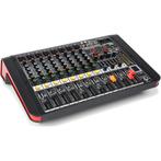 Power Dynamics PDM-M804A 8-kanaals mixer met ingebouwde vers, Muziek en Instrumenten, Nieuw, Verzenden