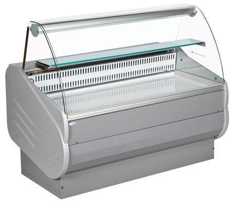 Koelvitrine met gebogen glas, 3 deuren onderkoeling, 250cm, Zakelijke goederen, Horeca | Keukenapparatuur, Nieuw in verpakking