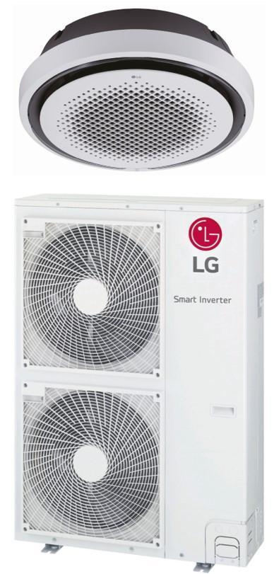 LG-UT36F-R R32 11 kW Standard Inverter ronde cassette,, Witgoed en Apparatuur, Airco's, Nieuw, 3 snelheden of meer, Ophalen of Verzenden