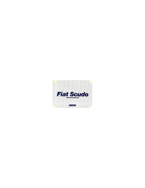 1998 FIAT SCUDO INSTRUCTIEBOEKJE NEDERLANDS, Auto diversen, Handleidingen en Instructieboekjes