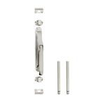 Intersteel set pomp-espagnolet incl. stangenset 2x125cm -, Verzenden, Nieuw