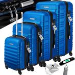 KESSER® Reiskofferset - 4-delig - ABS- Kofferset - Blauw, Verzenden, Nieuw