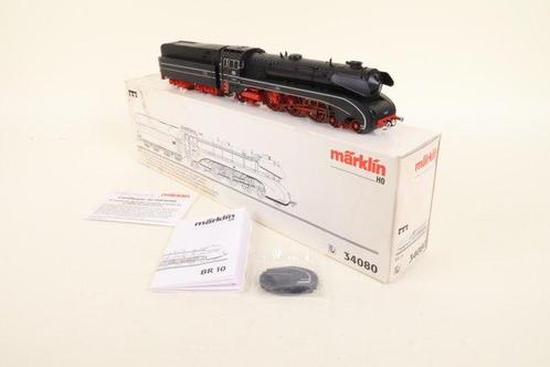Märklin H0 - 34080 - Stoomlocomotief met tender (1) - BR 10, Hobby en Vrije tijd, Modeltreinen | H0