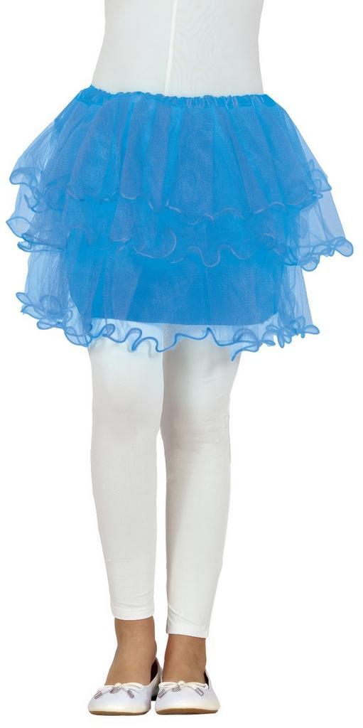 Blauwe Tutu Meisje Ruches 30cm, Hobby en Vrije tijd, Feestartikelen, Nieuw, Verzenden