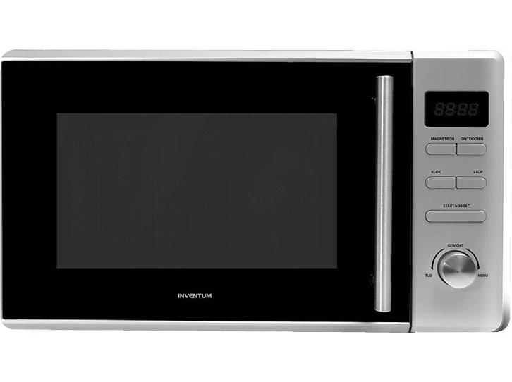Inventum -  Magnetron 800 W - Inhoud 20 L, Witgoed en Apparatuur, Magnetrons, 45 tot 60 cm, Vrijstaand, Draaiplateau, Nieuw, Verzenden