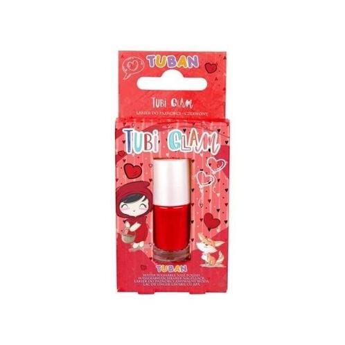 Tuban - Nagellak Tubi Glam – rood (Basis knutselmateriaal), Kinderen en Baby's, Speelgoed | Educatief en Creatief, Knutselen, Nieuw