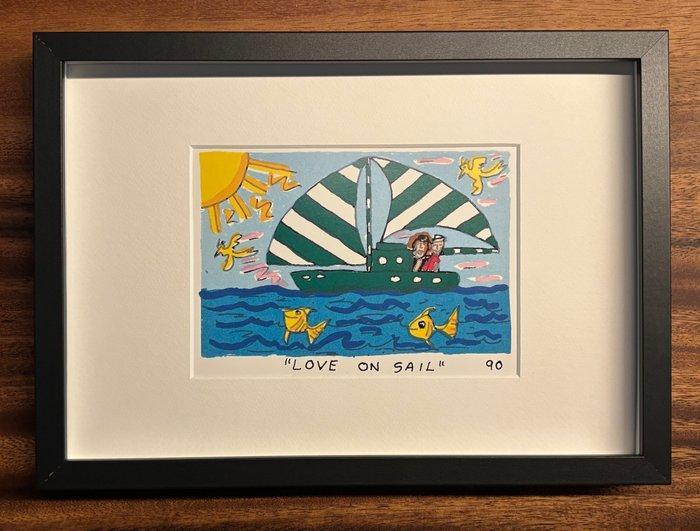 James Rizzi (1950-2011) - Love on Sail, Antiek en Kunst, Antiek | Overige Antiek