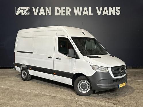 Zakelijke Lease |  Mercedes-Benz Sprinter 316 CDI 163 pk L2H, Auto's, Bestelauto's, Dealer onderhouden, Lease, Zwart, Handgeschakeld