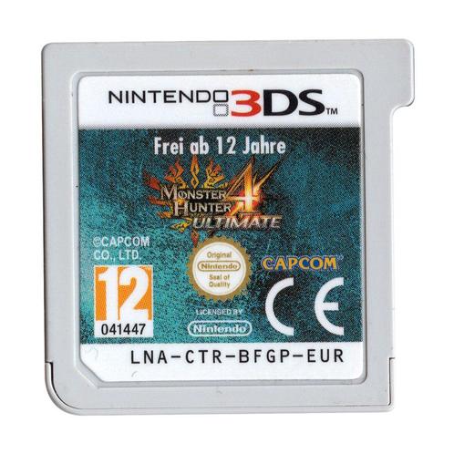 Monster hunter 4 ultimate hot sale 2ds