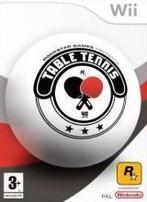 Rockstar Games Presents Table Tennis Wii Morgen in huis!, Ophalen of Verzenden, 1 speler, Zo goed als nieuw