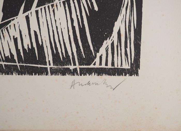 Pierre Alechinsky (1927) - Tête surréaliste, Antiek en Kunst, Antiek | Overige Antiek