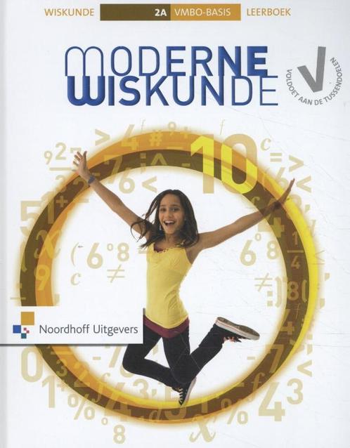 Moderne wiskunde 10e editie 2 vmbo b deel a 9789001821197, Boeken, Studieboeken en Cursussen, Zo goed als nieuw, Verzenden