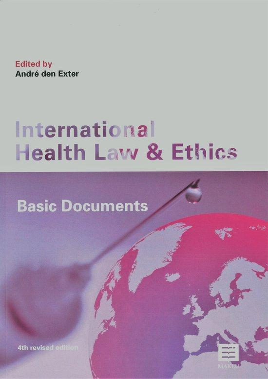 9789046609484 International Health Law and Ethics, Boeken, Schoolboeken, Zo goed als nieuw, Verzenden