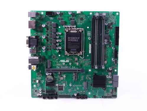 [RETOURDEAL] Asus Pro B660M-C D4-CSM - Moederbord, Computers en Software, Moederborden, Ophalen of Verzenden