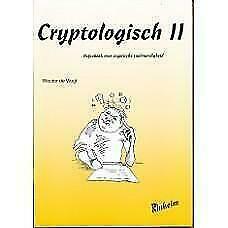 Cryptologisch II, Oefenboek cryptologische taalvaardigheid, Boeken, Schoolboeken, Nieuw, Overige niveaus, Overige vakken, Ophalen of Verzenden