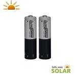 Luxform Oplaadbare Solar Batterij AA 2stuks - Luxform Lighti, Nieuw, Verzenden