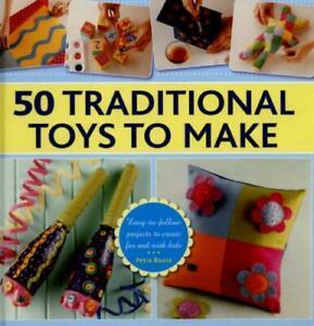 50 traditional toys to make: easy-to-follow projects to, Boeken, Overige Boeken, Gelezen, Verzenden