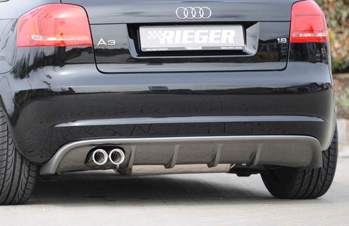 Rieger diffuser | Audi A3 8P 2008-2013 3D | ABS |, Auto-onderdelen, Carrosserie en Plaatwerk, Nieuw, Audi, Ophalen of Verzenden