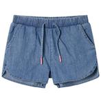 vidaXL Kindershorts 116 denimblauw, Verzenden, Nieuw