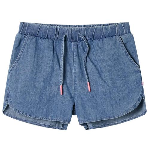 vidaXL Kindershorts 116 denimblauw, Kinderen en Baby's, Kinderkleding | Overige, Nieuw, Verzenden