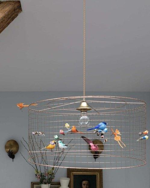 Mathieu Challières - Plafondlamp - Demi-Grote Volière -, Antiek en Kunst, Kunst | Designobjecten