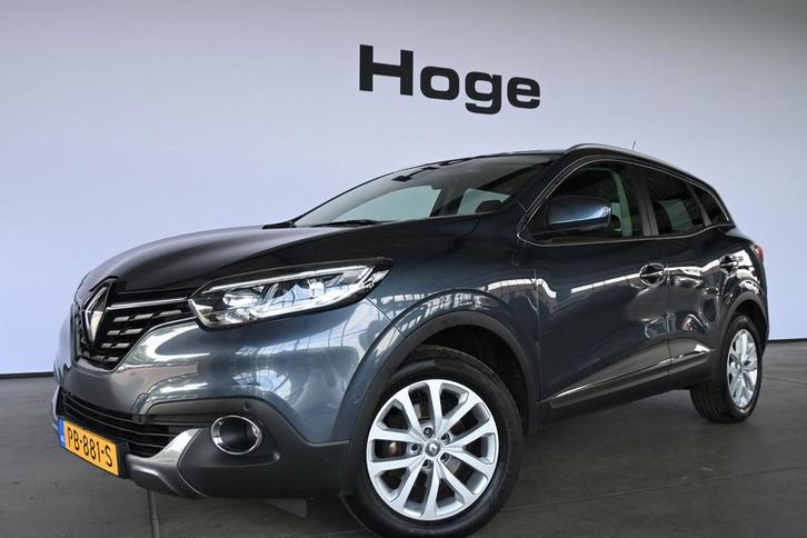 Zakelijke Lease |  Renault Kadjar 1.6 TCe Intens 1800kg trek, Auto's, Renault, Onderhoudsboekje, Lease, Zwart, Handgeschakeld