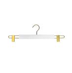 Hanger white Ema 42 cm gold hook