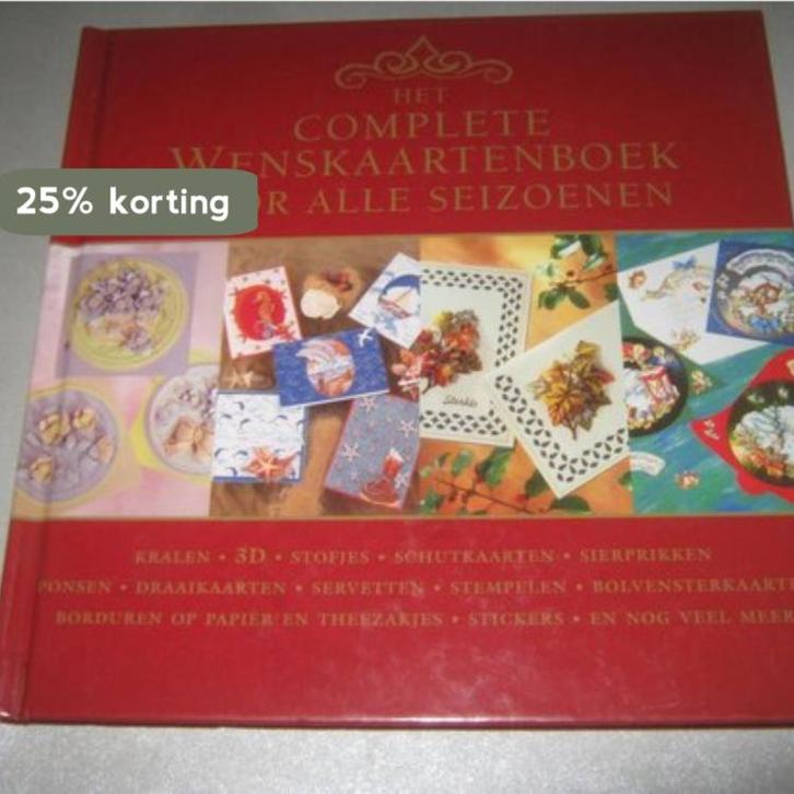 Het complete wenskaartenboek voor alle seizoenen Broekhuizen, Boeken, Schoolboeken, Gelezen, Verzenden