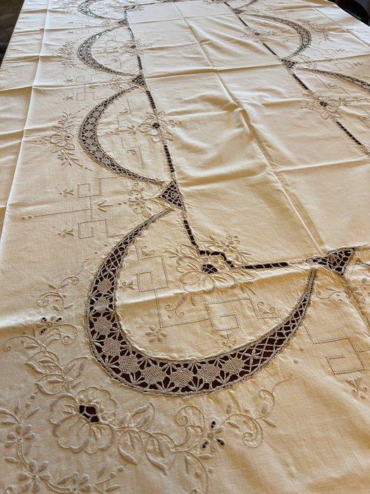 Tafelkleed - 250 cm - 170 cm, Antiek en Kunst, Antiek | Kleden en Textiel