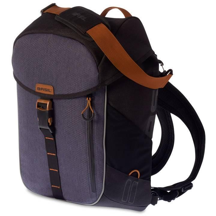 Basil daypack tas Miles black, Fietsen en Brommers, Fietsaccessoires | Fietstassen, Nieuw, Verzenden