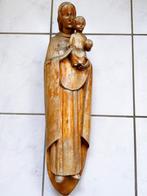 Figuur - Wandfigur - Madonna mit Christuskind - 67 cm - Hout, Antiek en Kunst, Antiek | Boeken en Bijbels