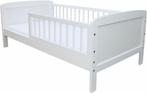 Peuterbed - Wit - 140x70cm - incl lattenbodem kinderbed, Ophalen of Verzenden, Nieuw