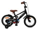 SJOEF Race Jongensfiets 14 inch - Zwart, Fietsen en Brommers, Fietsen | Kinderfietsjes, Nieuw, Overige merken, Minder dan 16 inch