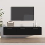 vidaXL Wandkast 102x30x20 cm bewerkt hout zwart, Verzenden, Nieuw