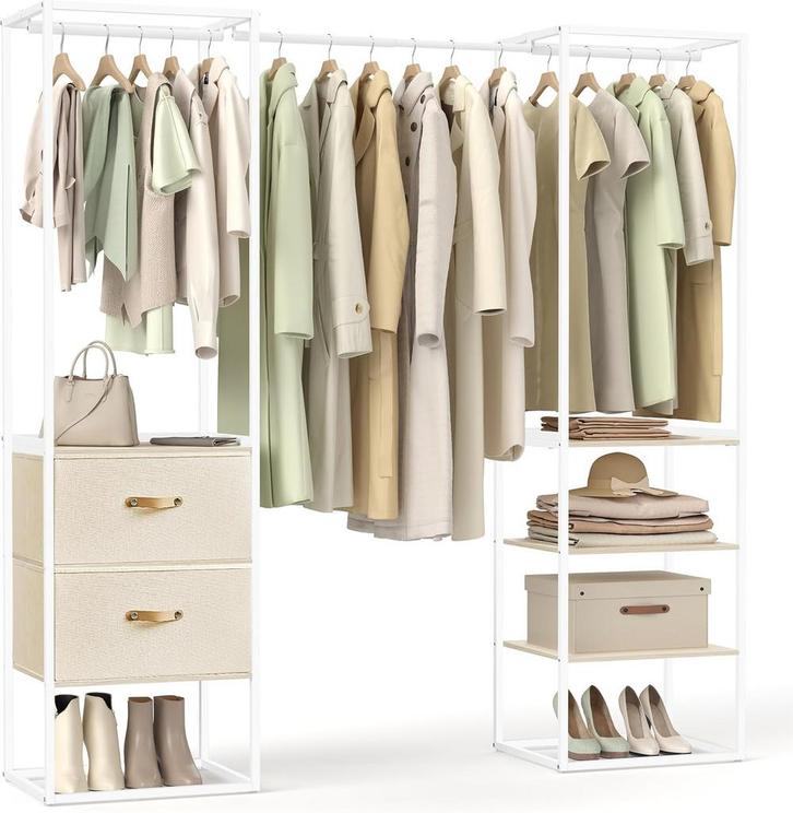 Kledingrek - open kledingkast - 180x180 cm -  garderobe, Huis en Inrichting, Kasten | Ladekasten, Verzenden