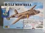 Revell 85-5512 B-25J Mitchell 1:48 + NL Decals en metal l., Hobby en Vrije tijd, Modelbouw | Vliegtuigen en Helikopters, Verzenden