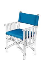 Kussens Forza Regisseursstoel II, Watersport en Boten, Bootonderdelen, Ophalen of Verzenden, Nieuw, Zeilboot of Motorboot