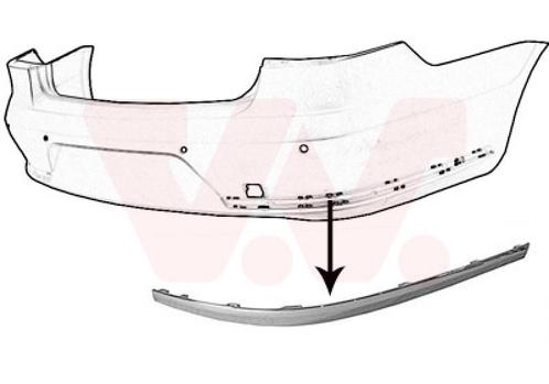 BUMPERLIJST VOOR VW PASSAT B7 EURO TYPE 2011-2014, Auto-onderdelen, Carrosserie en Plaatwerk, Nieuw, Ophalen of Verzenden