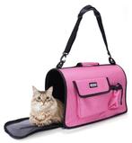 Draagtas voor kat roze multi pocket S, Dieren en Toebehoren, Katten-accessoires, Nieuw, Verzenden