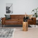 40% Korting: Industriële bank 3-zits Kansas eco-leer cognac, Ophalen, Zo goed als nieuw, Industrieel, Modern