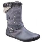 Hush puppies - laarzen - meisjes - halfhoog - grijs - baby, Nieuw, Verzenden