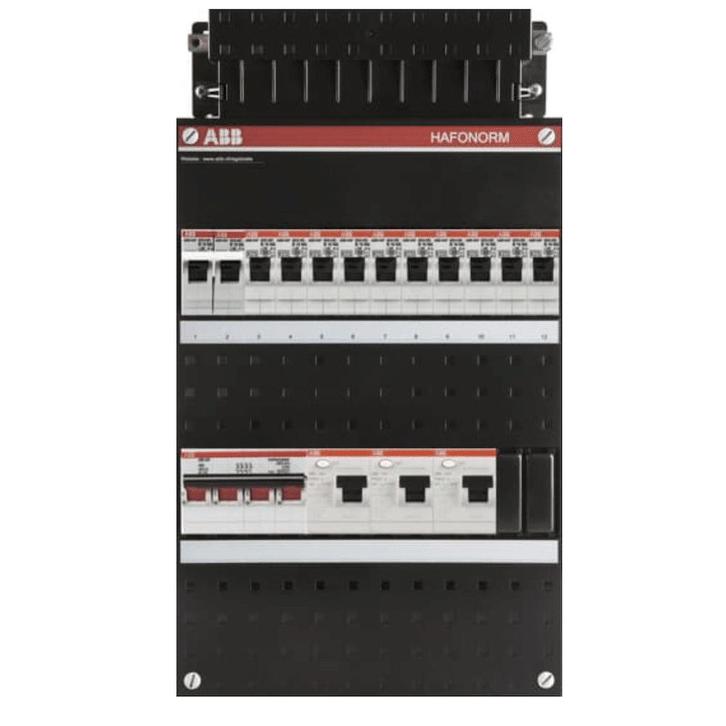 ABB busboard groepenkast 3 fase 10 groepen + fornuisgroep, Doe-het-zelf en Verbouw, Elektra en Kabels, Ophalen of Verzenden
