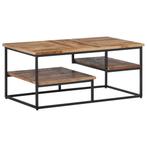 vidaXL Salontafel 90x50x39 cm massief gerecycled teakhout, Verzenden, Nieuw, Teakhout