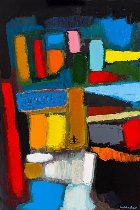 Michel Suret-Canale (XX-XXI) - Hommage silencieux à Nicolas, Antiek en Kunst, Kunst | Schilderijen | Modern