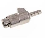 Dubbele Klauw Profi-Plug Met 6mm Slangpilaar Aansluiting, Verzenden, Nieuw